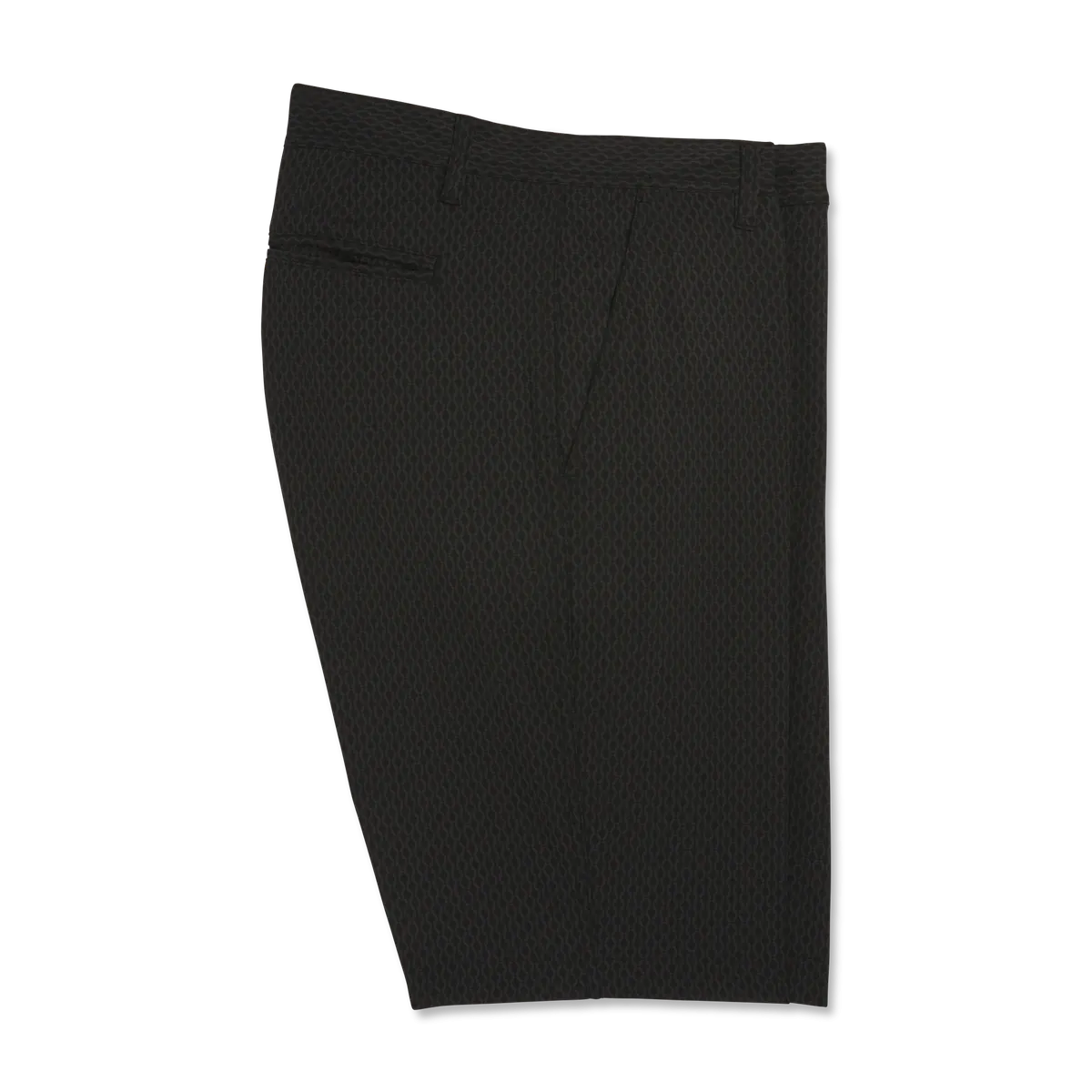 2023 FootJoy Mens Tonal Print Lightweight Shorts  - Black