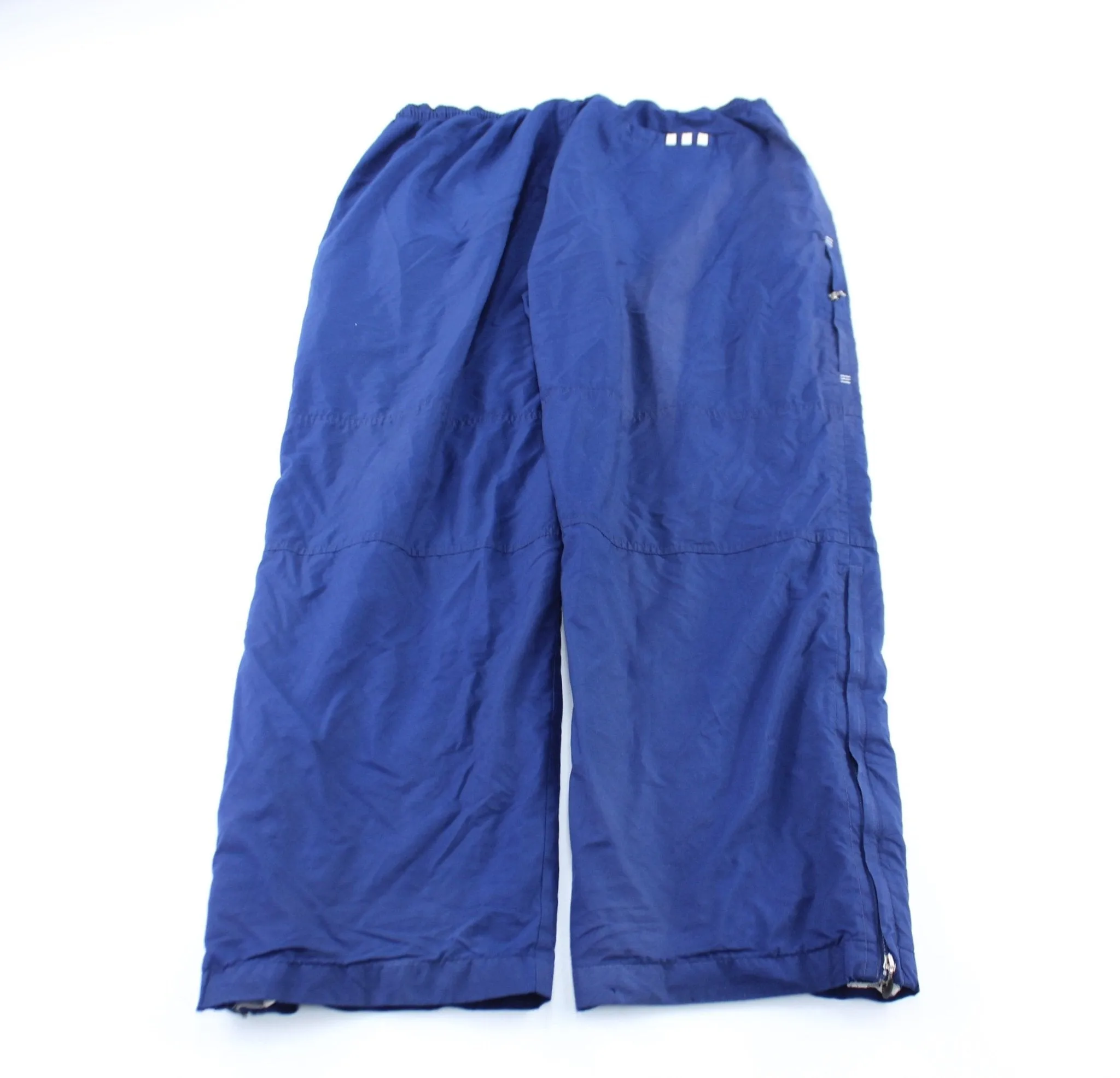 Adidas Embroidered Logo Navy Blue Pants