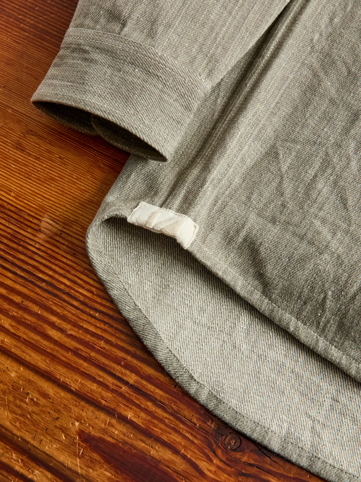 Ames Workshirt in Iron Grey Denim