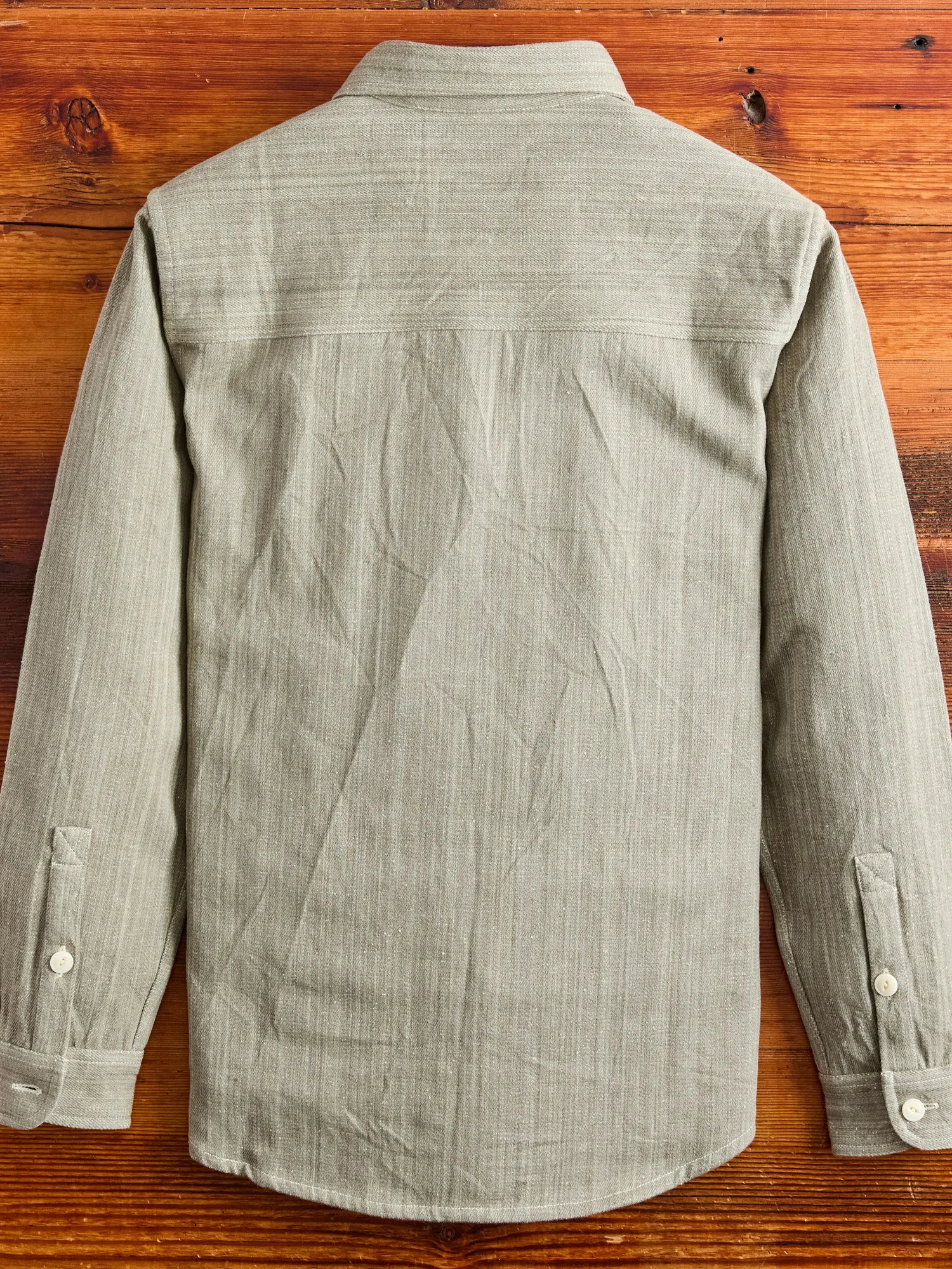 Ames Workshirt in Iron Grey Denim