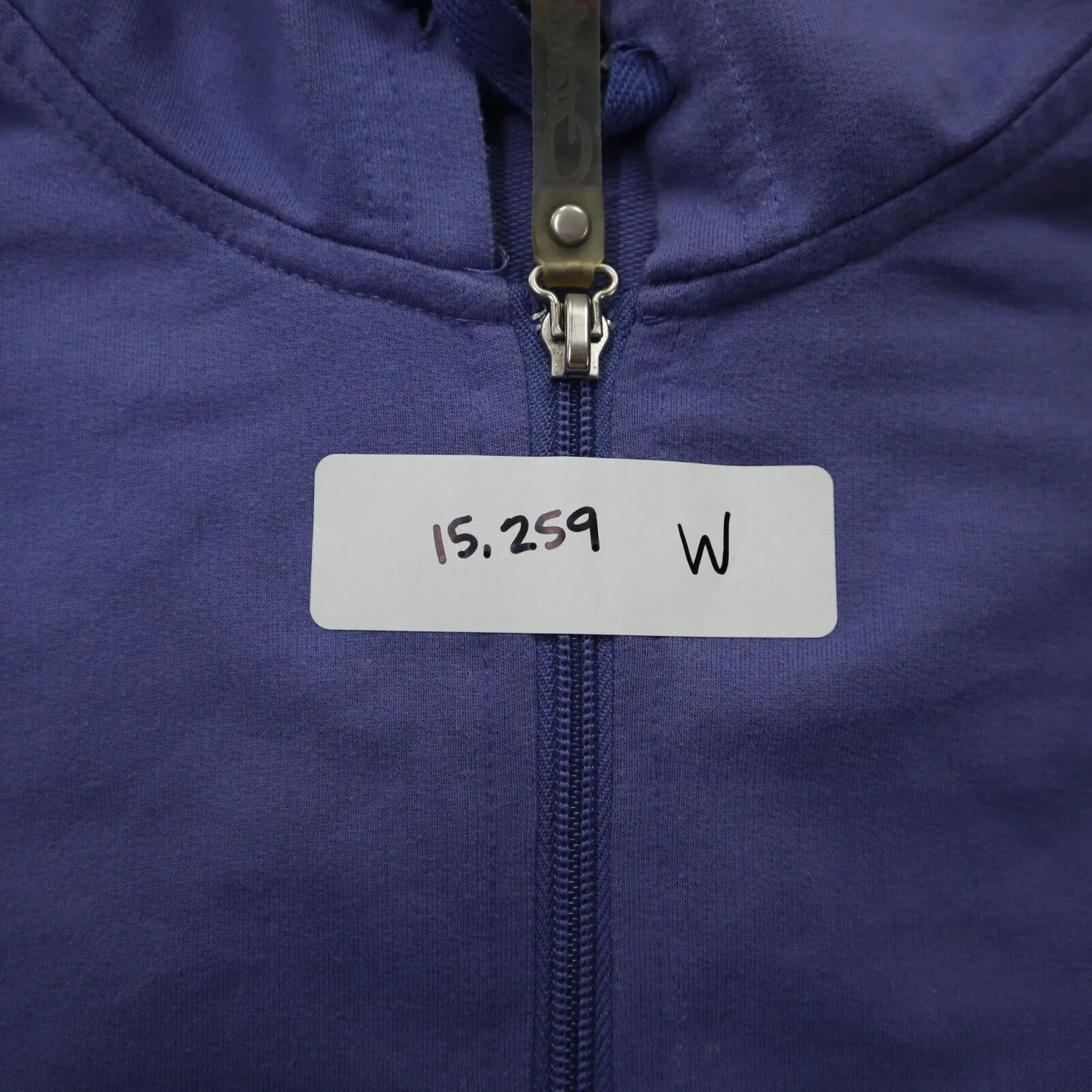 Catalina Womens Activewear Full Zip Up Fleece Hoodies Long Sleeve Purple Size S