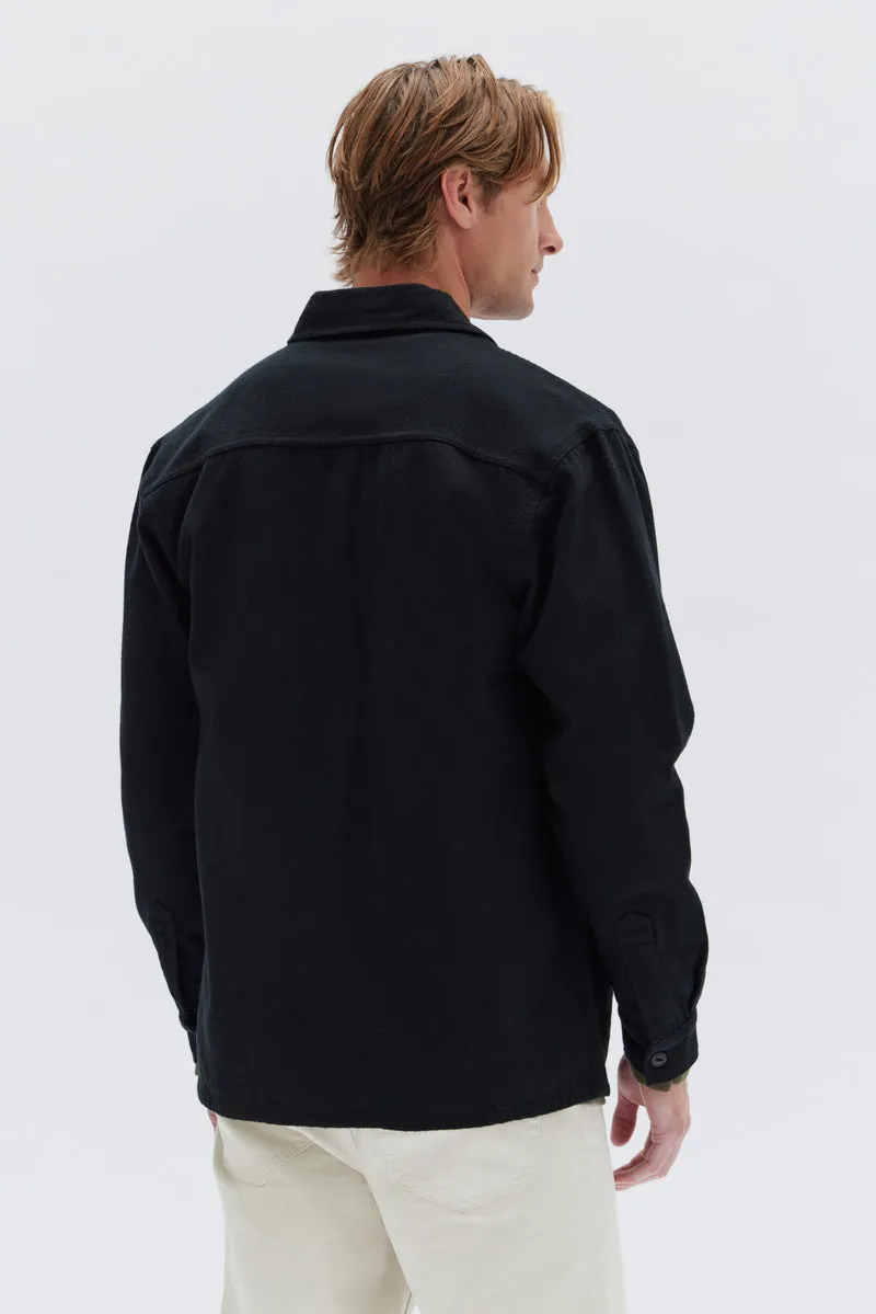 CLAUDE OVERSHIRT | BLACK