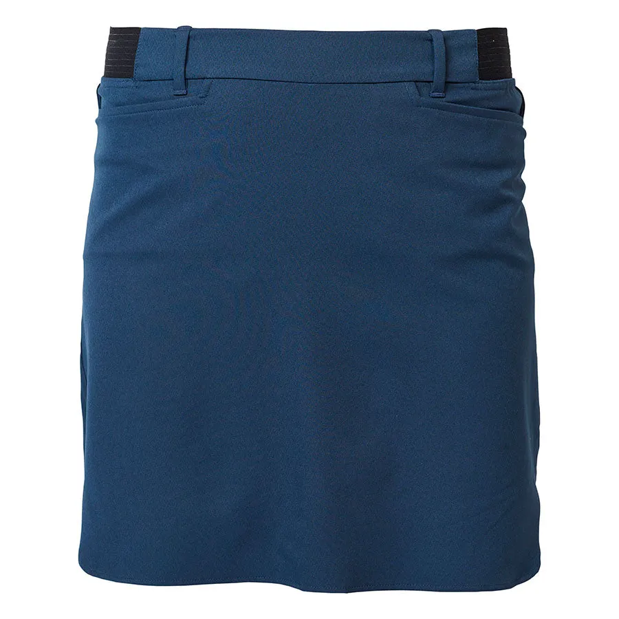 Dame Letvægts Performance Skort, Marineblå
