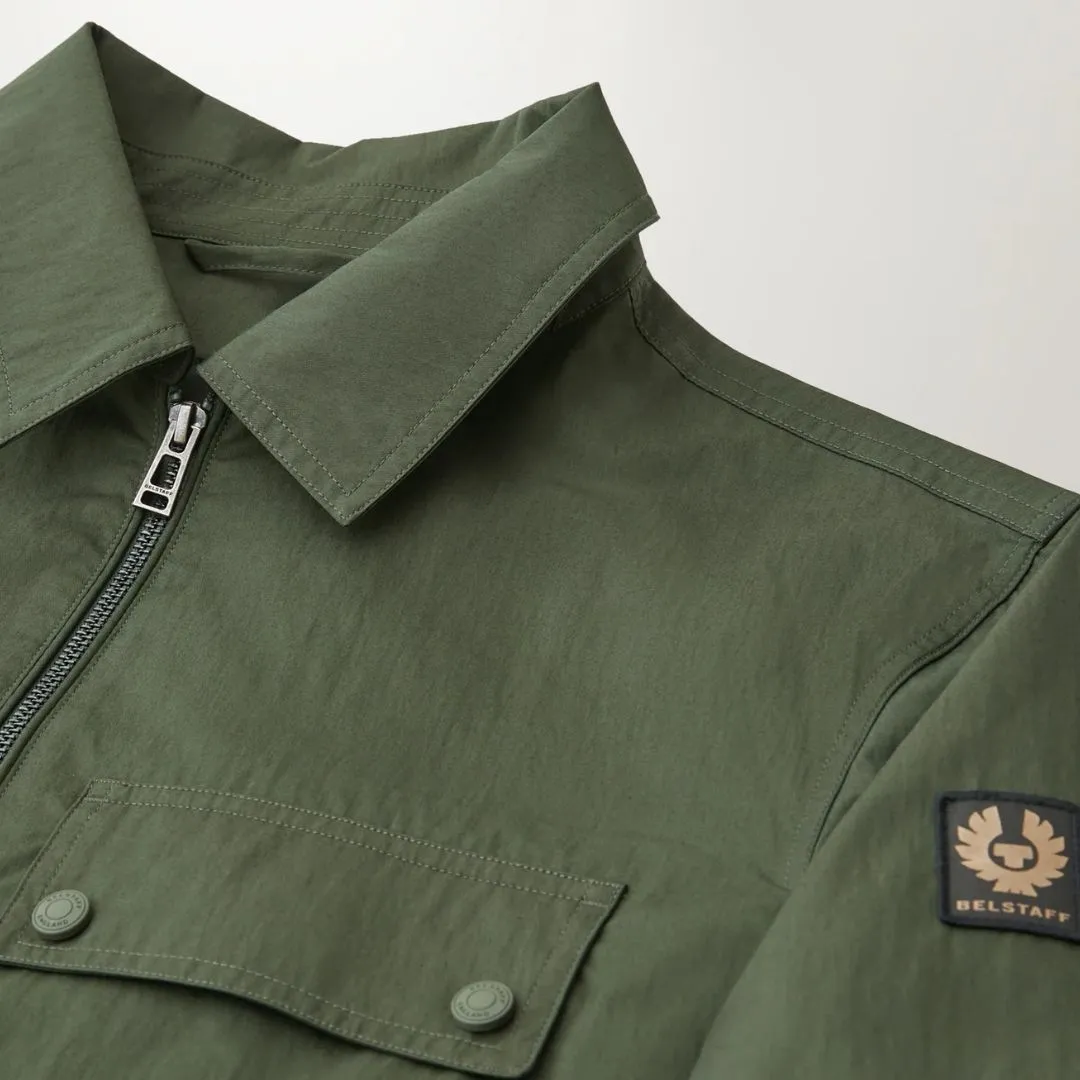 Depot Cotton Gabardine Overshirt 105251