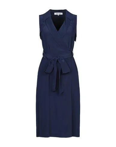 Diane Von Furstenberg Women Knee-length dress Dark blue 14 UK