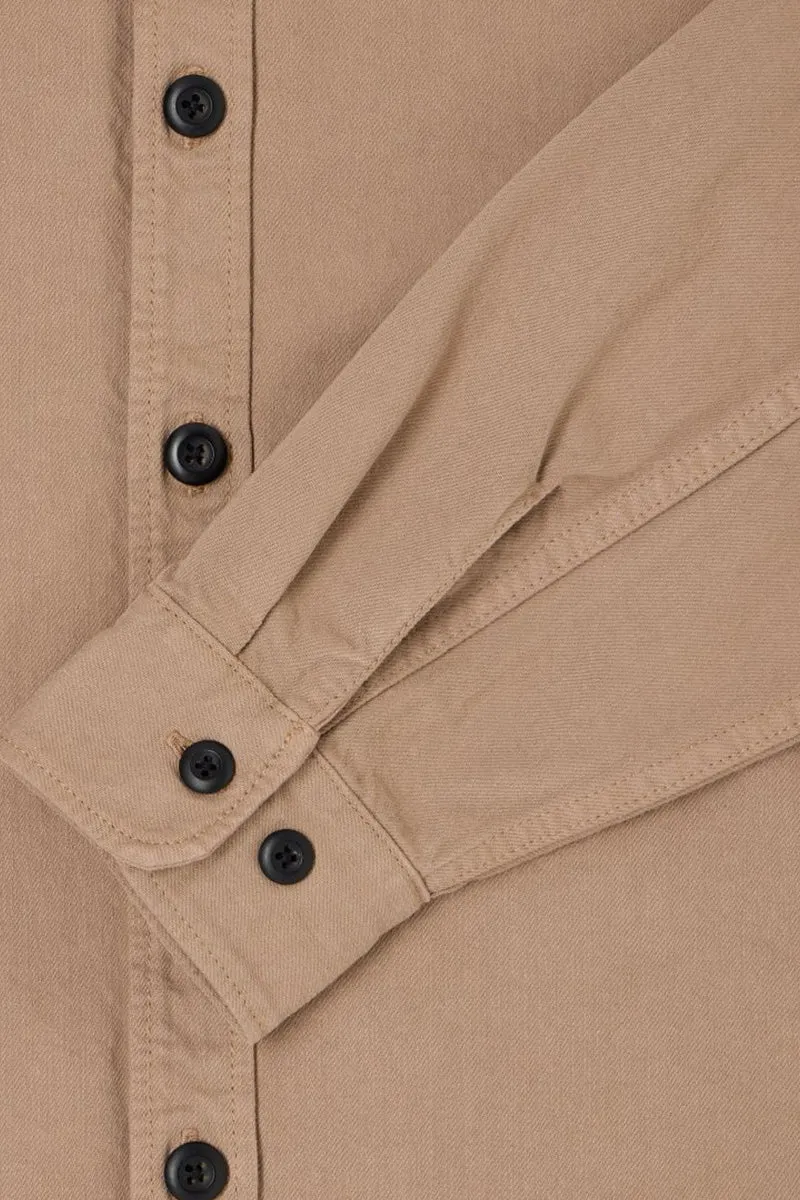 Edwin Sebastian Long Sleeve Shirt (Portabella)
