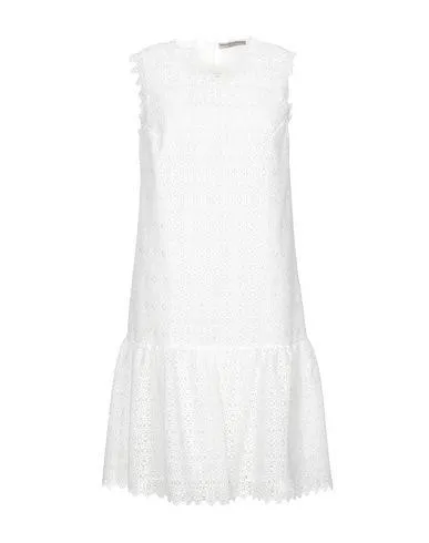 Ermanno Scervino Women Knee-length dress White 10 UK