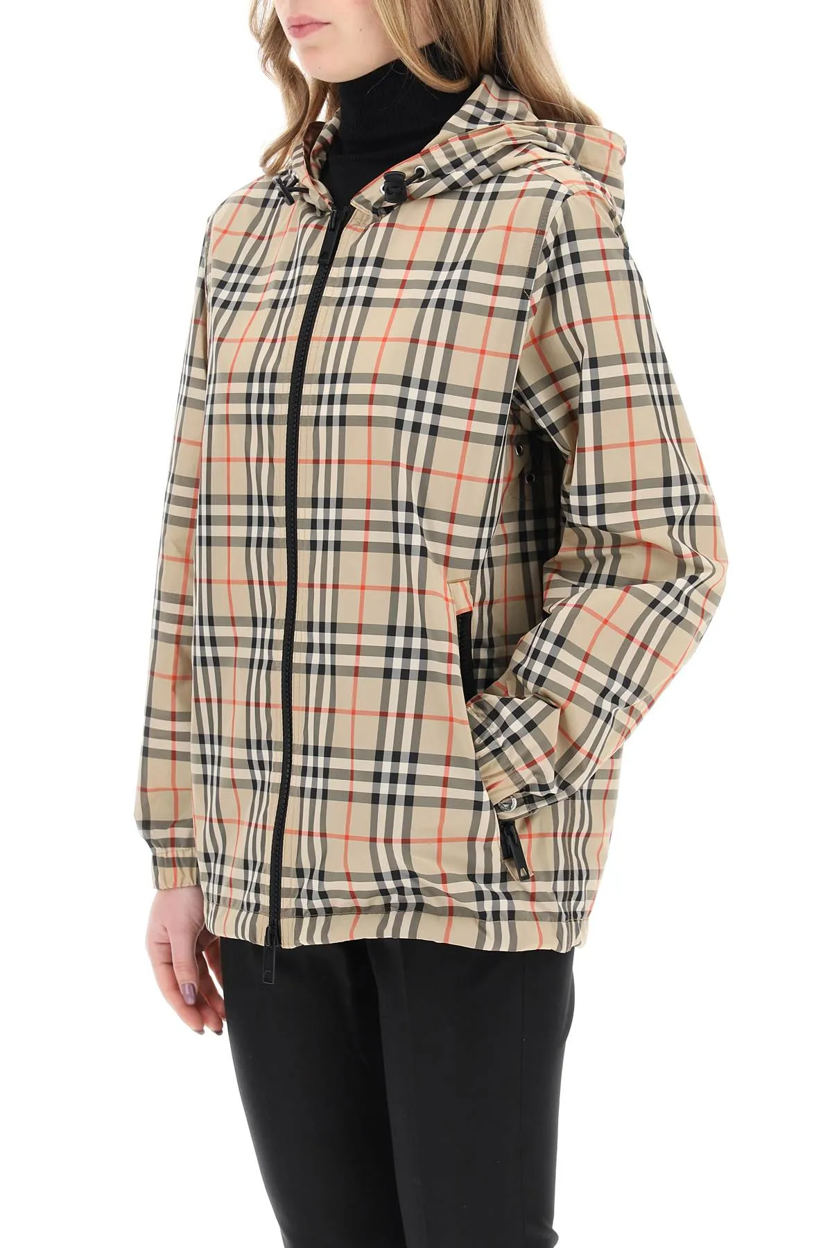 everton tartan windbreaker jacket