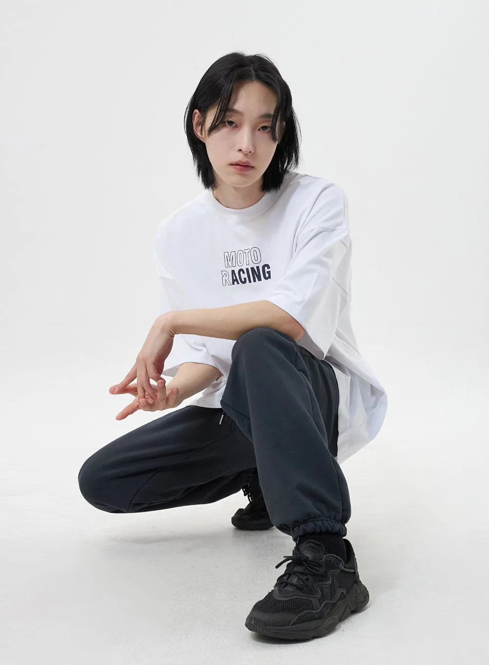 Graphic Track Pants Unisex CY319