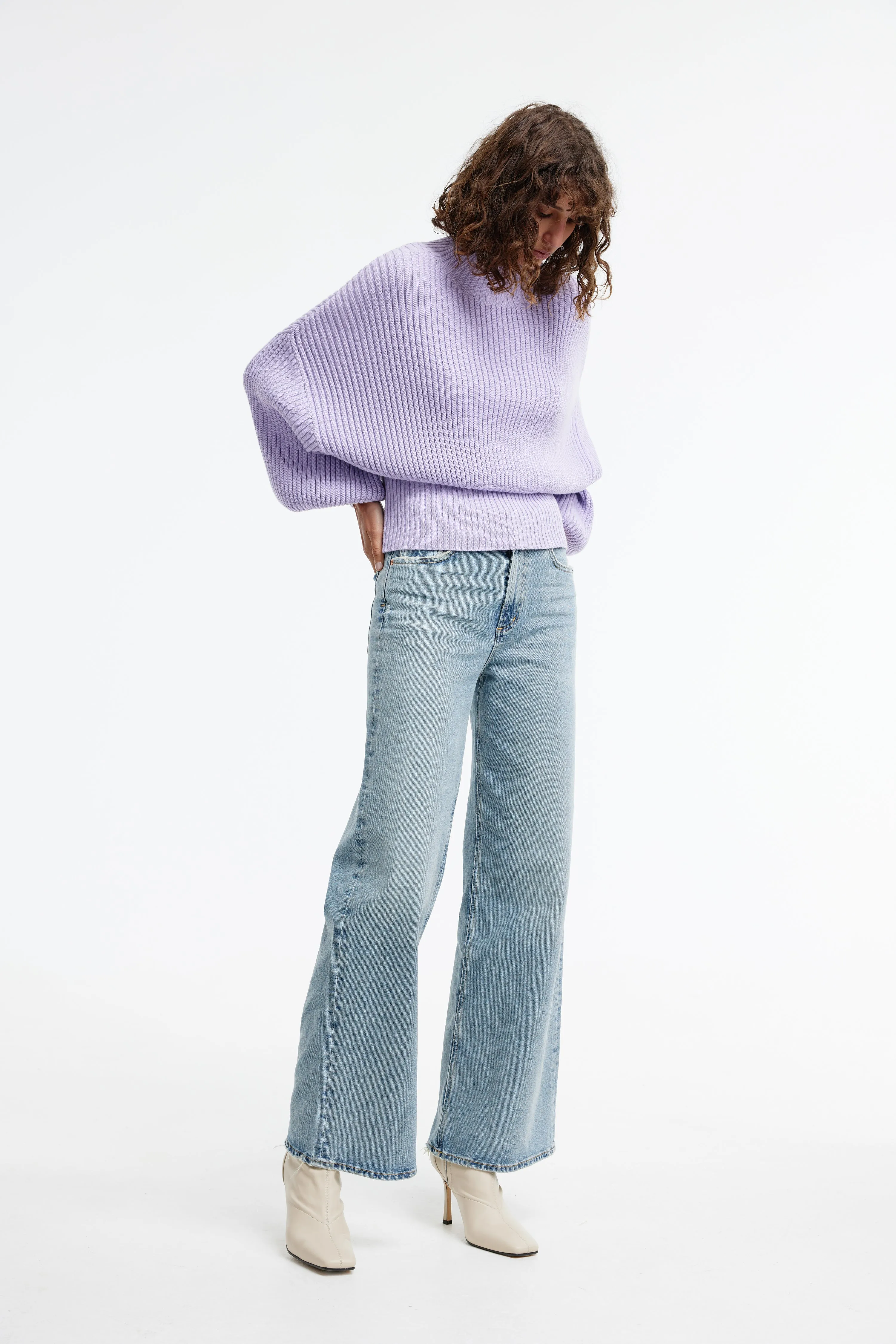 HARPER KNIT - BRIGHT LILAC