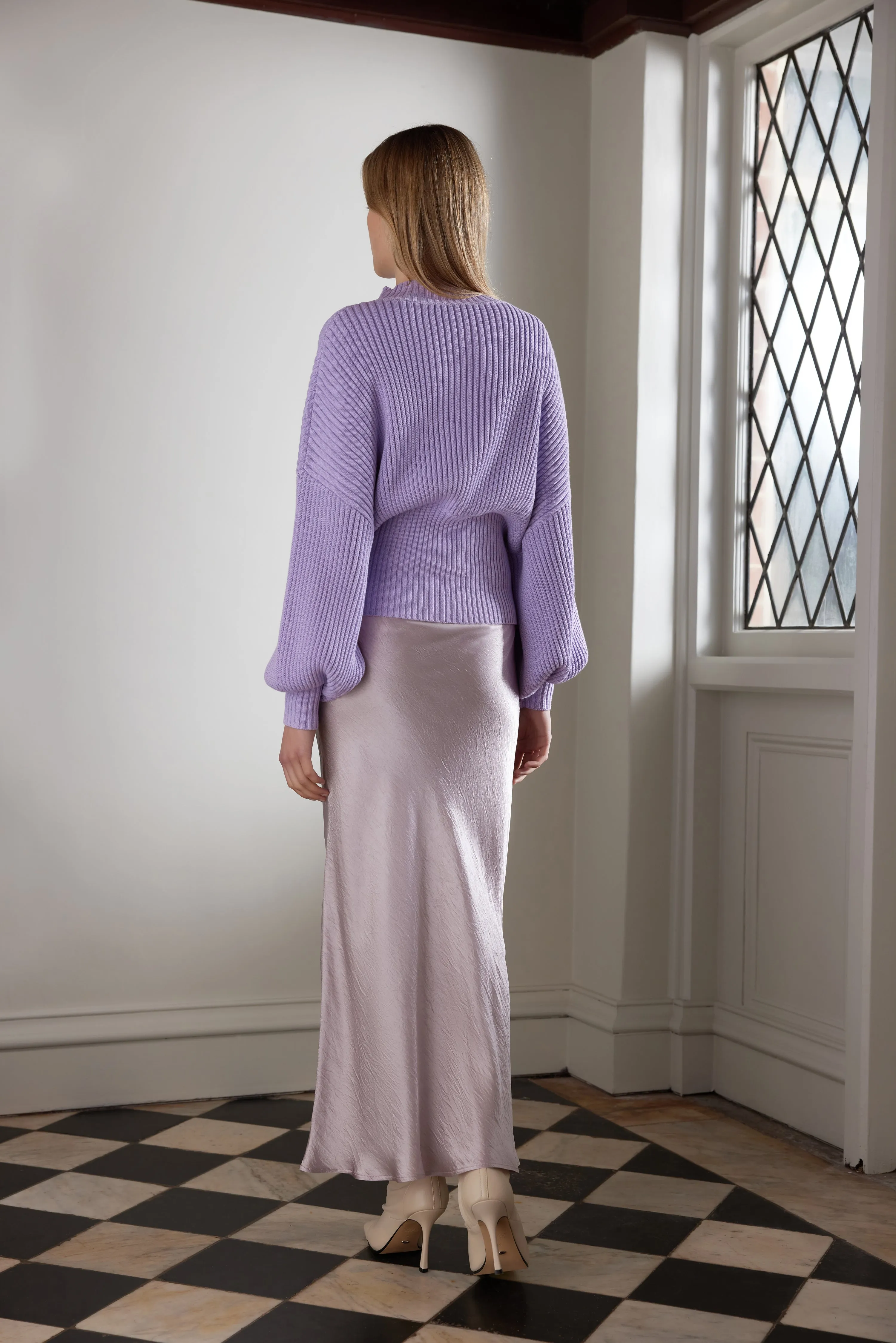 HARPER KNIT - BRIGHT LILAC