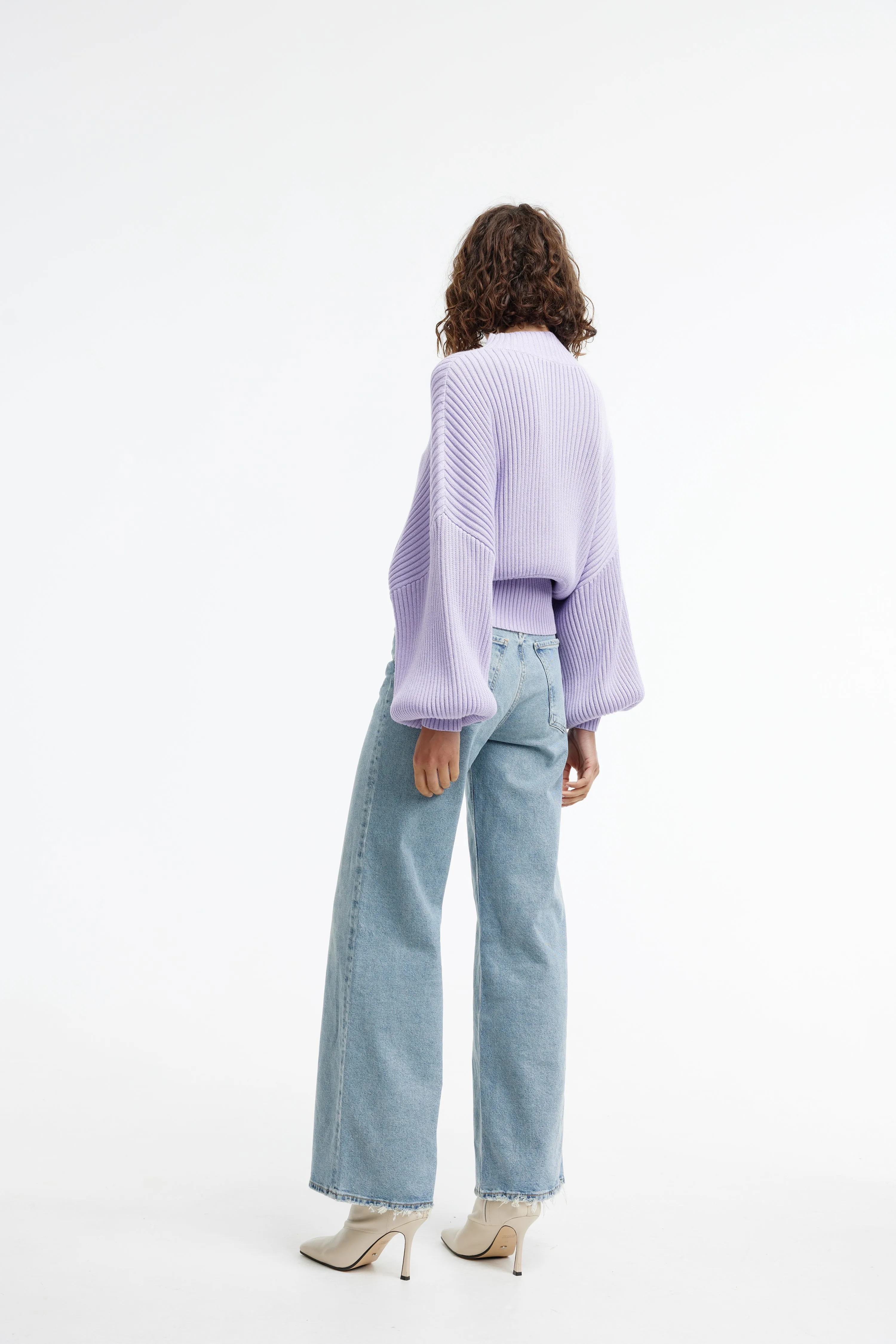 HARPER KNIT - BRIGHT LILAC