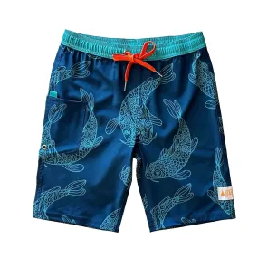 Kids Long Boardies: Koi