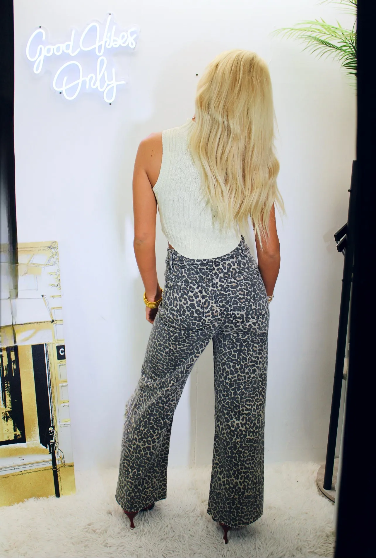 Lavish Leopard Pants