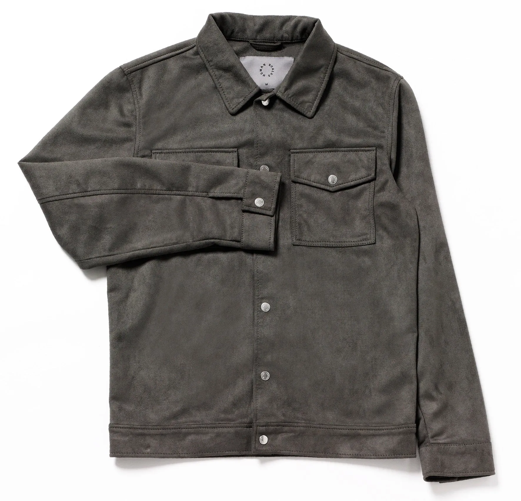 Lenny vegan suede Dk grey