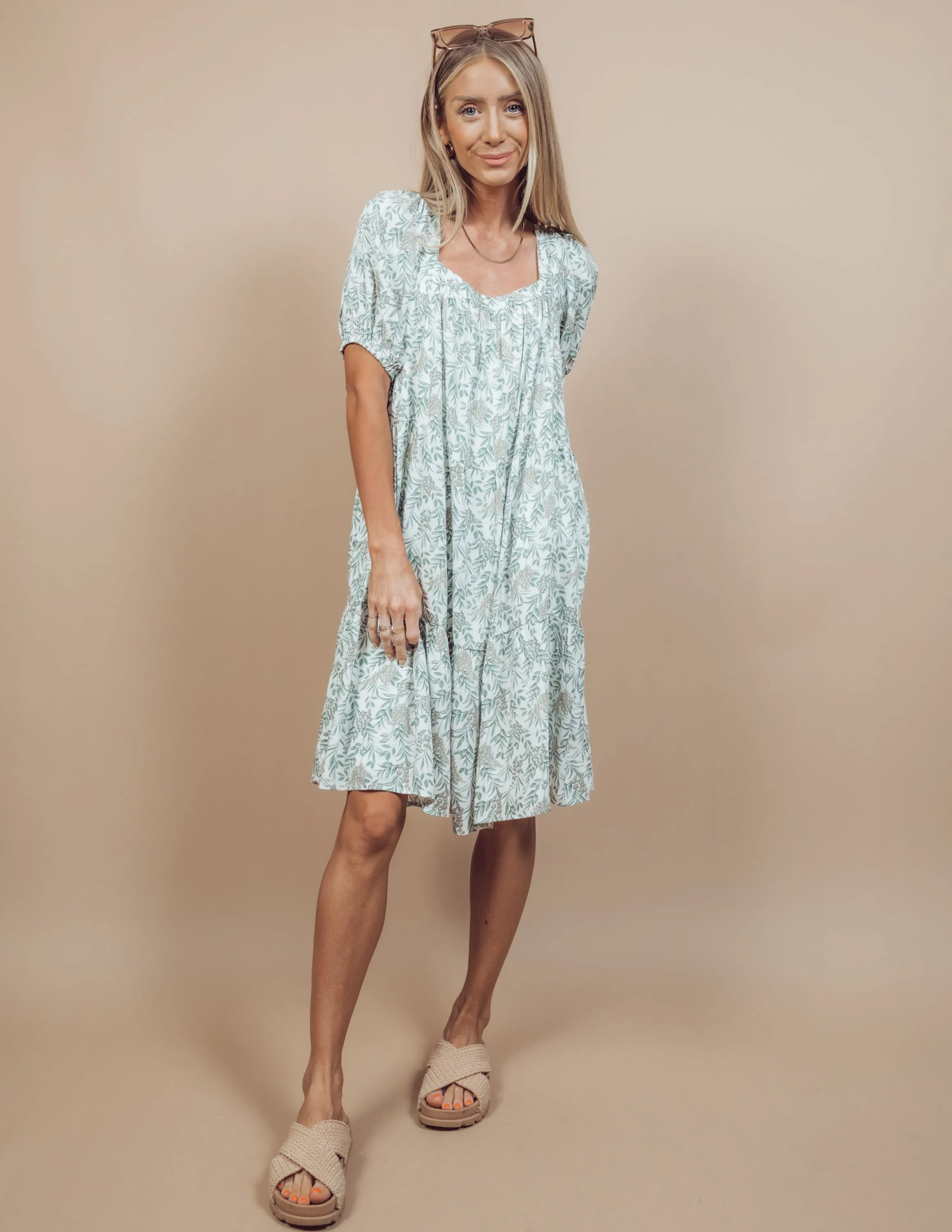 Mavis Printed Dress