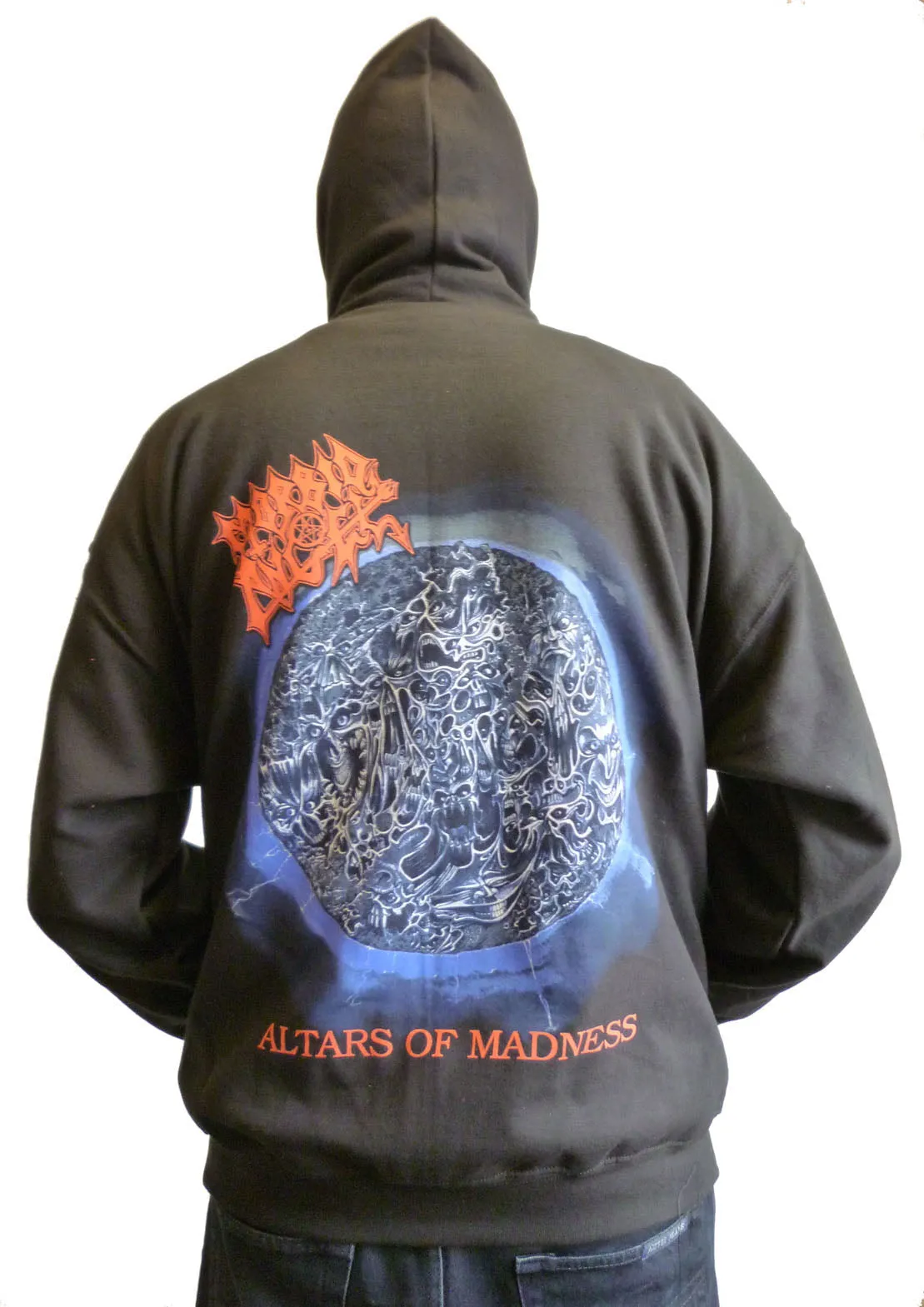 Morbid Angel "Altars Of Madness" Album Cover Zip Up Hoodie