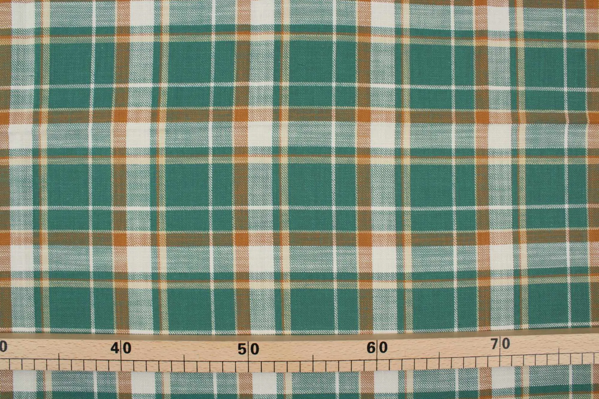 Overshirts Cotton Fabric - Checks (Remnant 0.90 Mts)