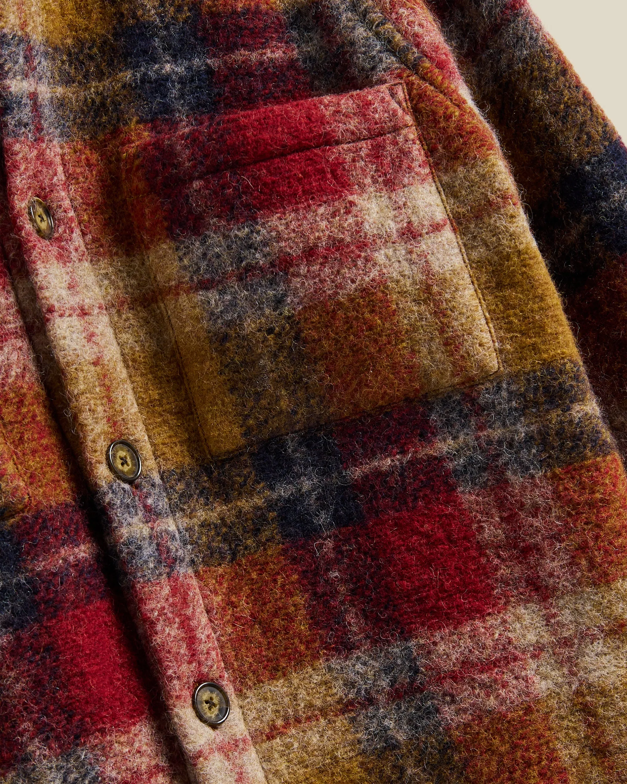 Parker Overshirt - Bordeaux