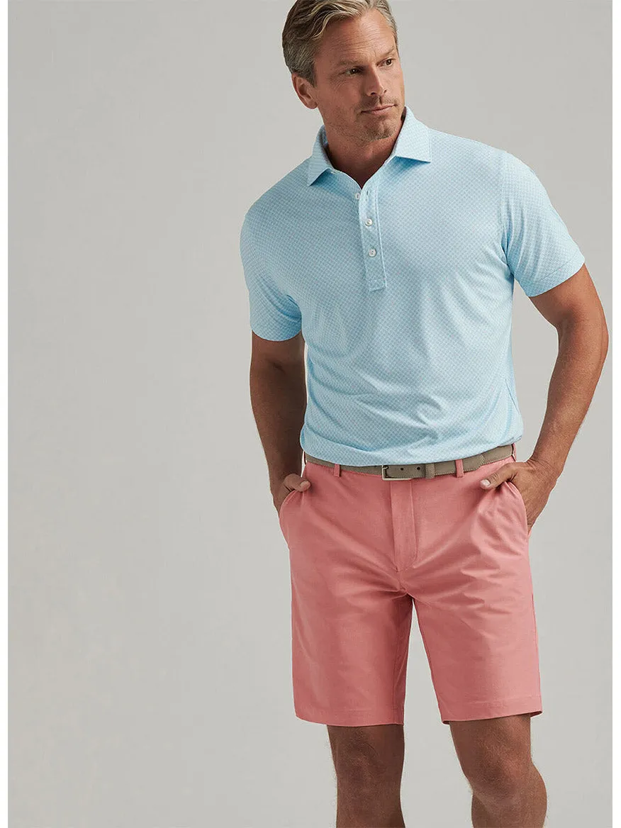 Peter Millar Surge Performance Short in Pink Crepe