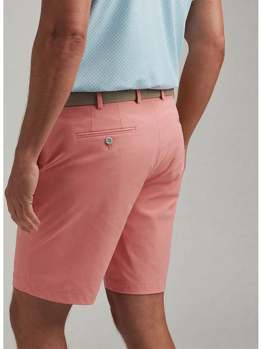 Peter Millar Surge Performance Short in Pink Crepe