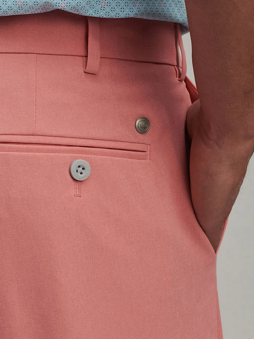 Peter Millar Surge Performance Short in Pink Crepe