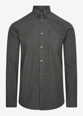Signature gingham aw - loden