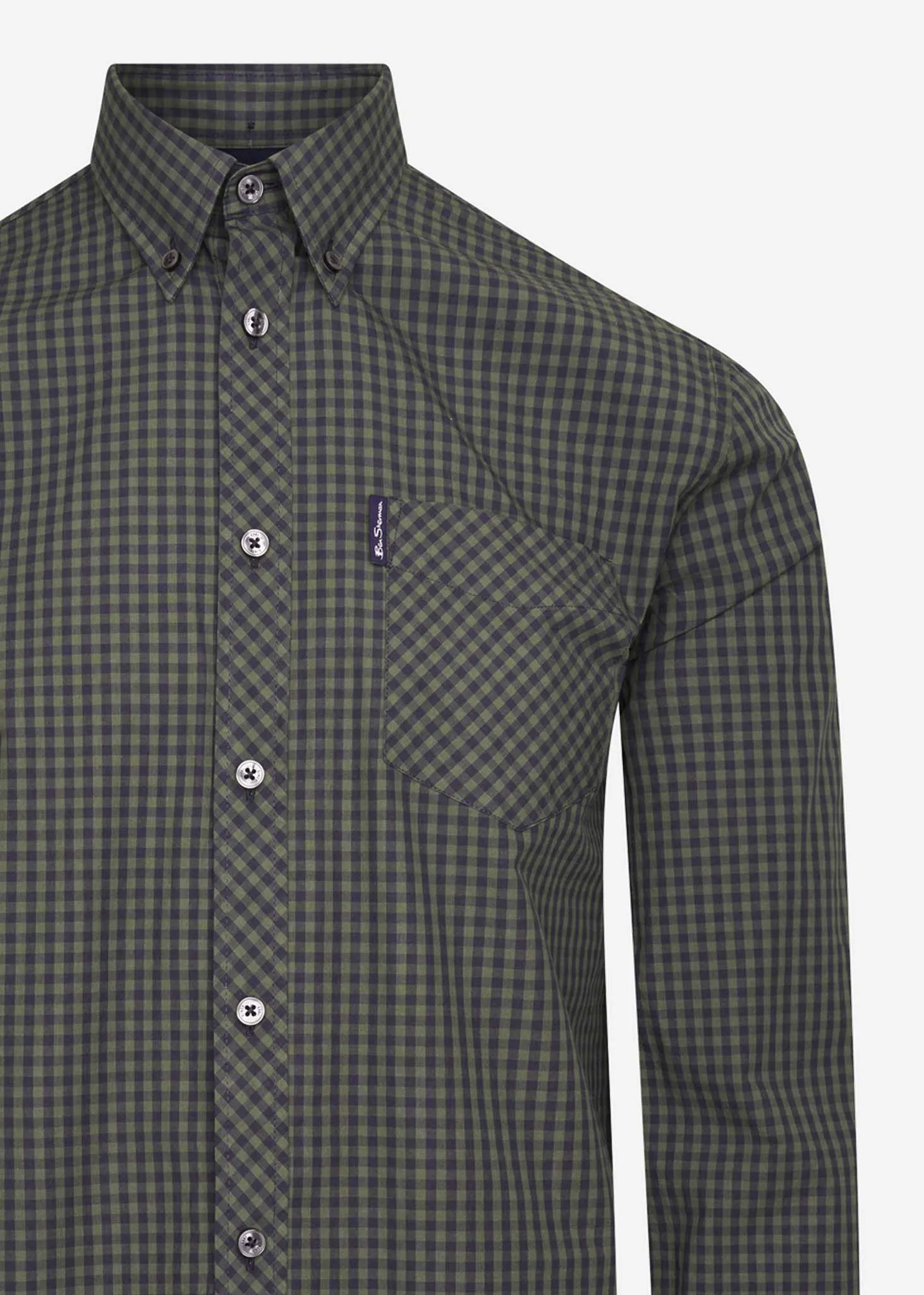 Signature gingham aw - loden