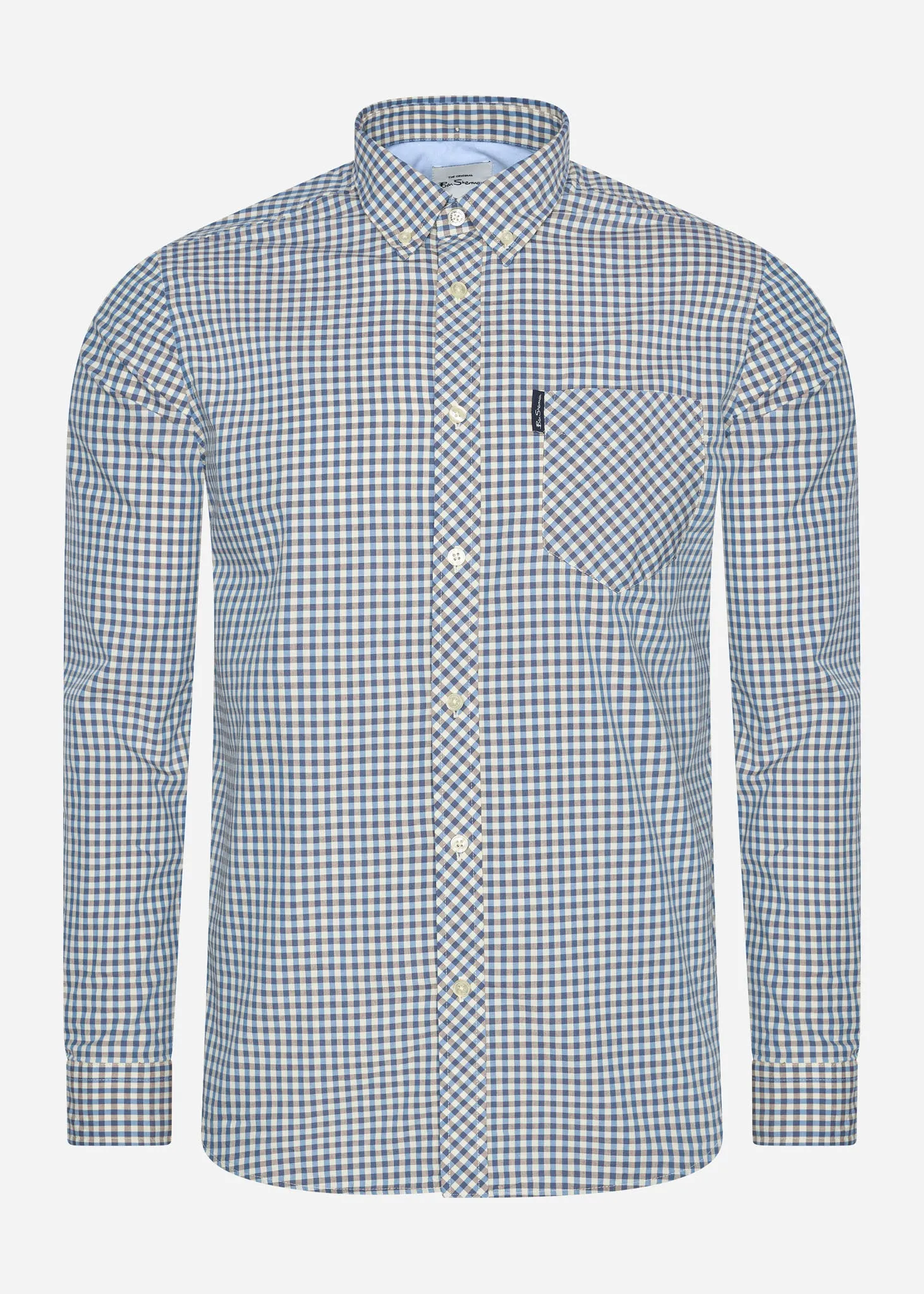Signature gingham - persian blue