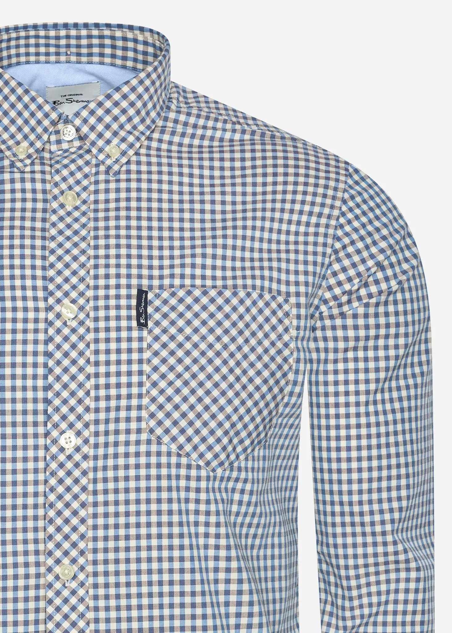 Signature gingham - persian blue