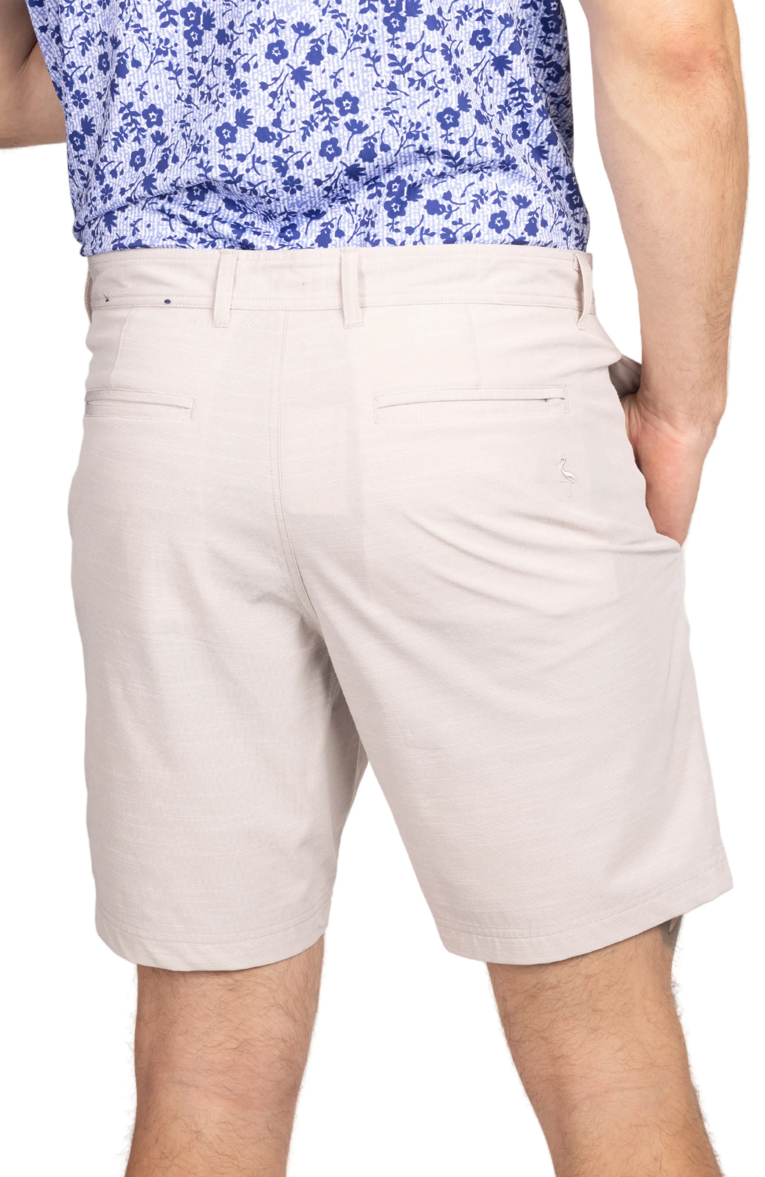 Textured Solid Performance Shorts