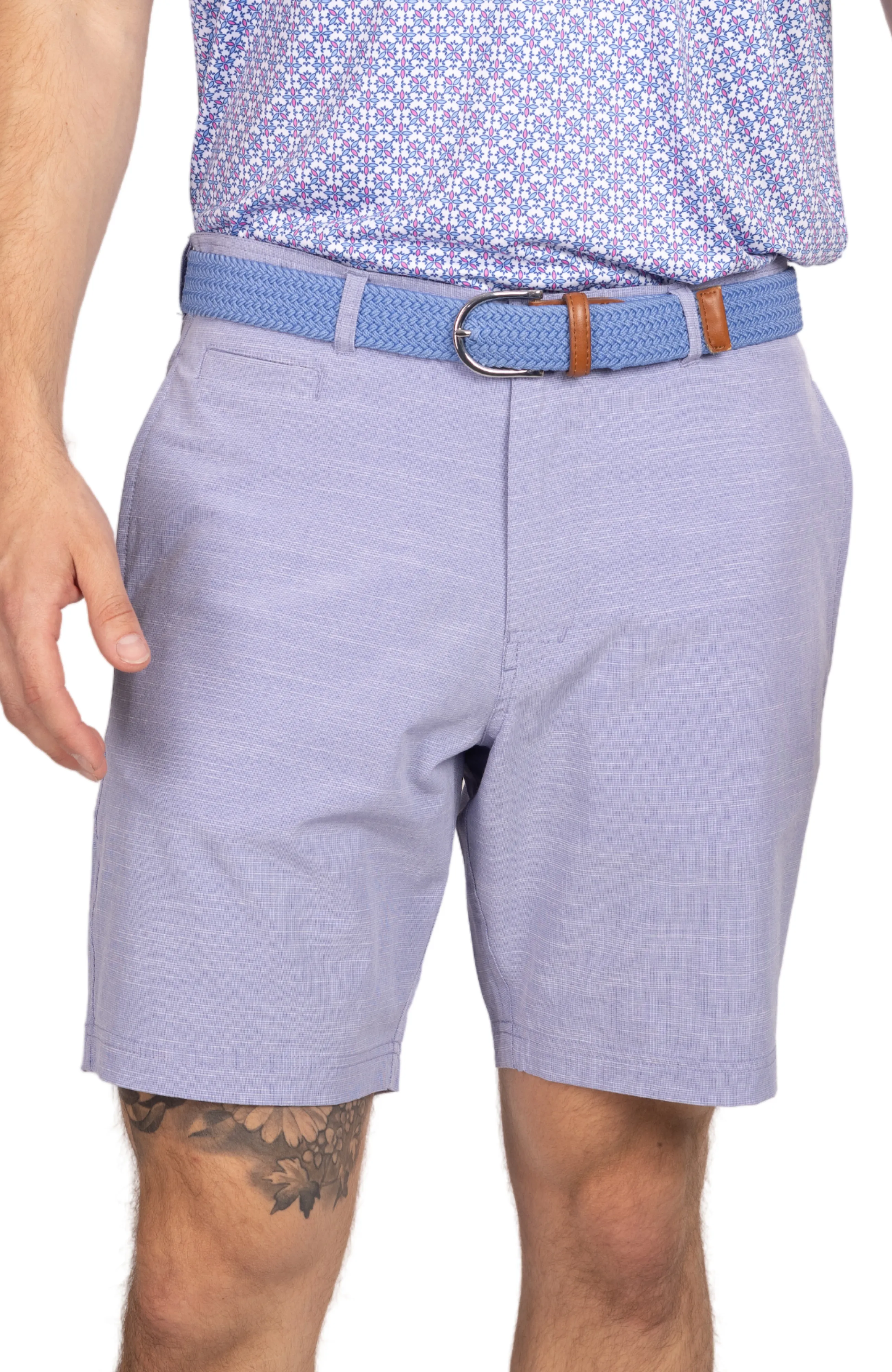 Textured Solid Performance Shorts