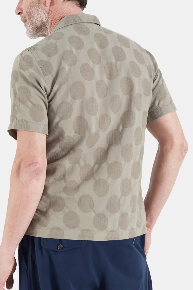 Universal Works Dot Cotton Road Shirt (Light Olive)