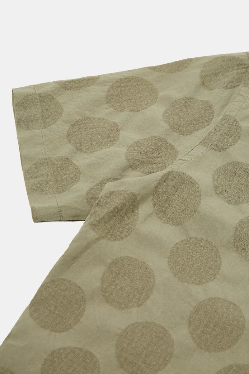 Universal Works Dot Cotton Road Shirt (Light Olive)