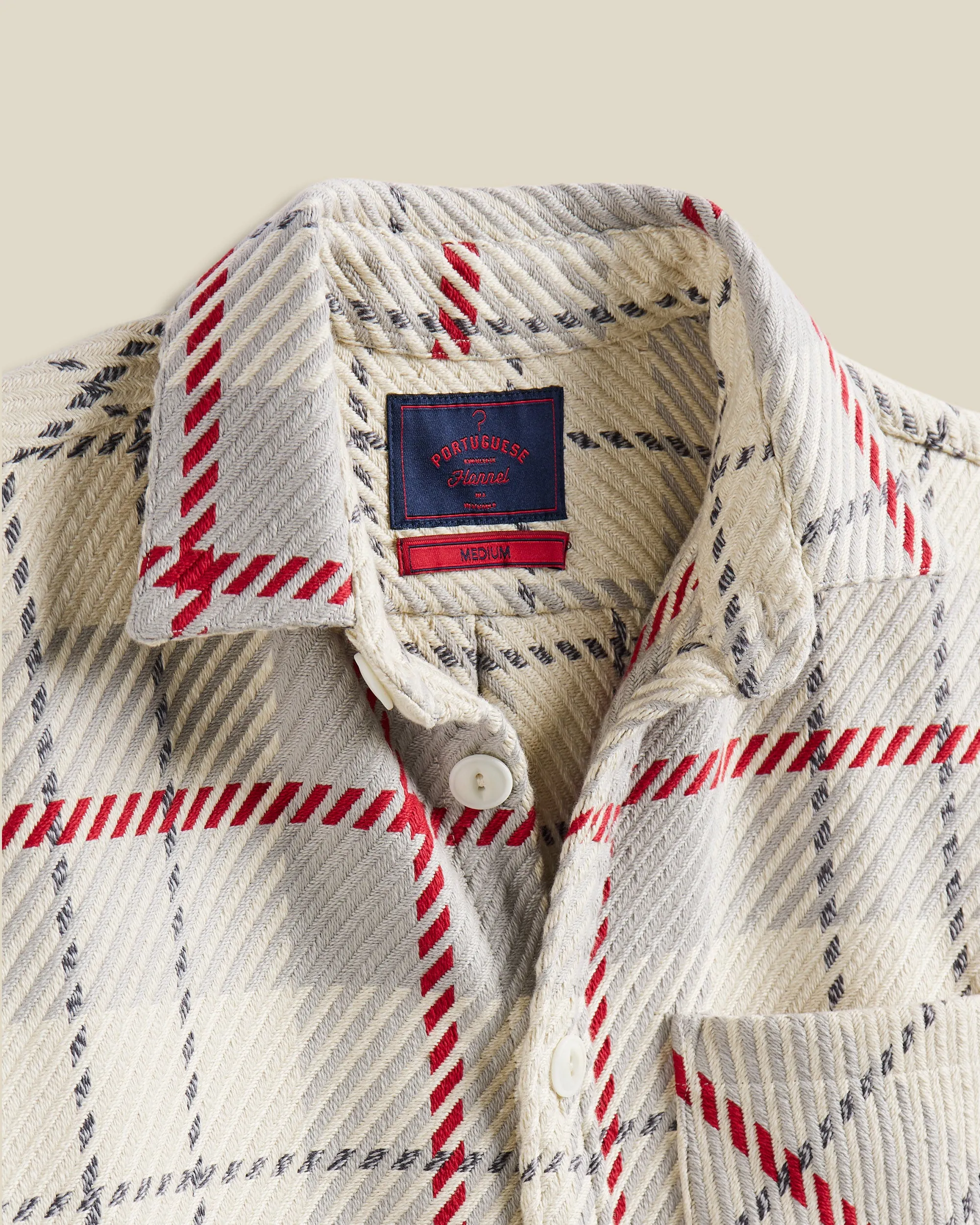 Upper Overshirt - Ecru