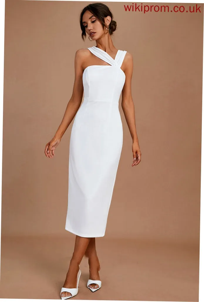 V-neck Dress Wedding Hallie Wedding Dresses Knee-Length