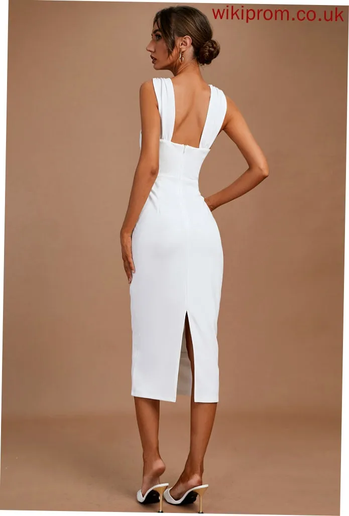 V-neck Dress Wedding Hallie Wedding Dresses Knee-Length