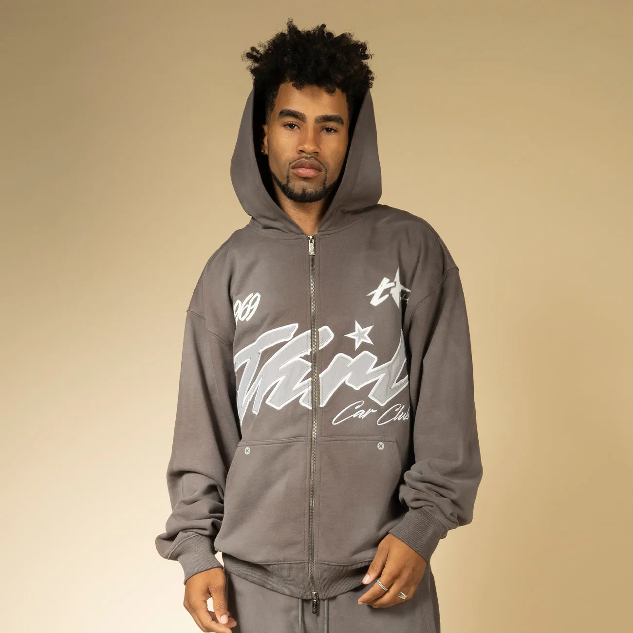 Vicenzo Zip-Up Hoodie F/B