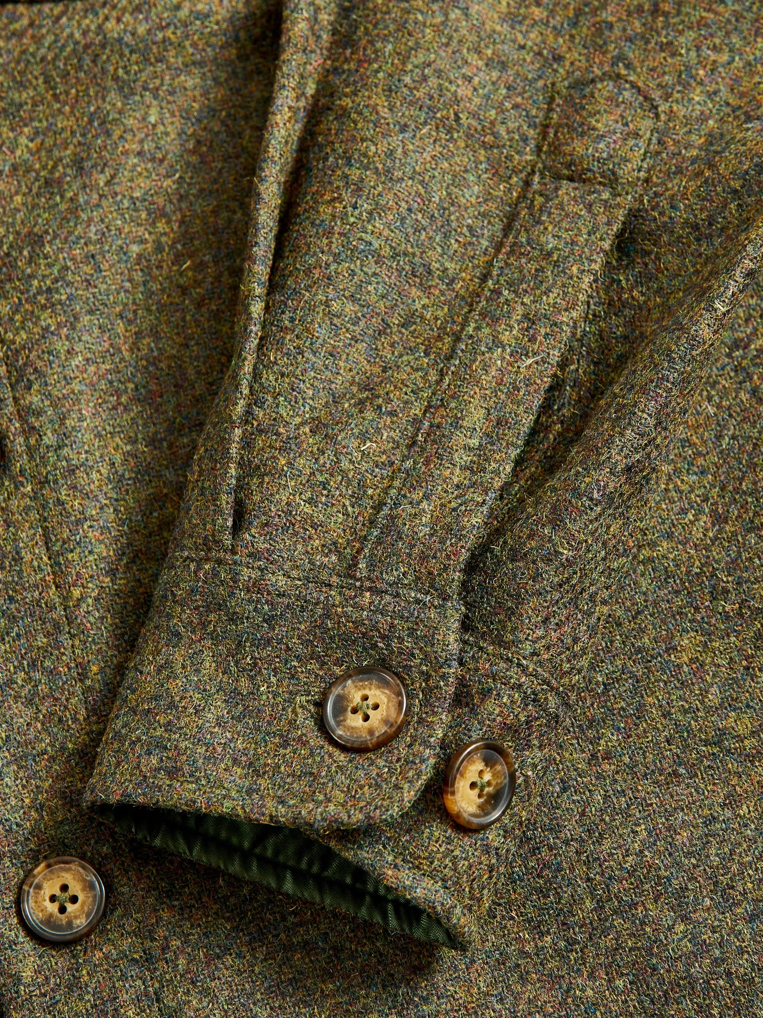 Wool Field Overshirt in Forest